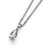 Stříbrný přívěsek s krystaly Swarovski Oliver Weber Pear white