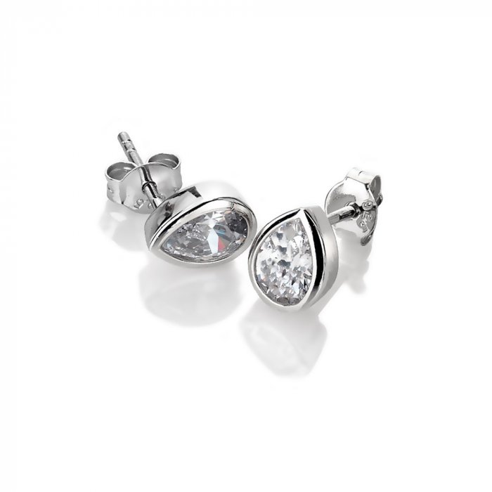 Stříbrné náušnice Hot Diamonds Emozioni Acqua Amore EE038