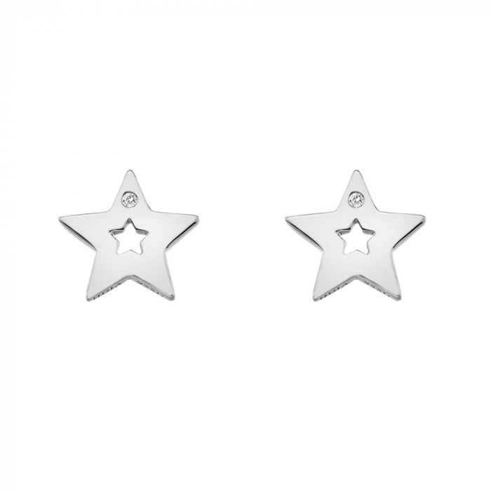 Stříbrné náušnice Hot Diamonds Diamond Amulets DE587