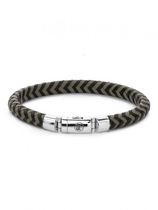 Pánský náramek Rebel & Rose Black-Olive RR-L0062-S-L