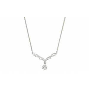 Stříbrný náhrdelník Silver Cat SC401