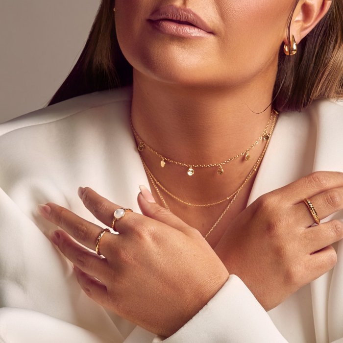 Stříbrný náhrdelník Hot Diamonds x Jac Jossa Soul DN148