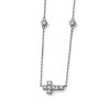 Stříbrný náhrdelník se zirkony Oliver Weber Virtue 61192
