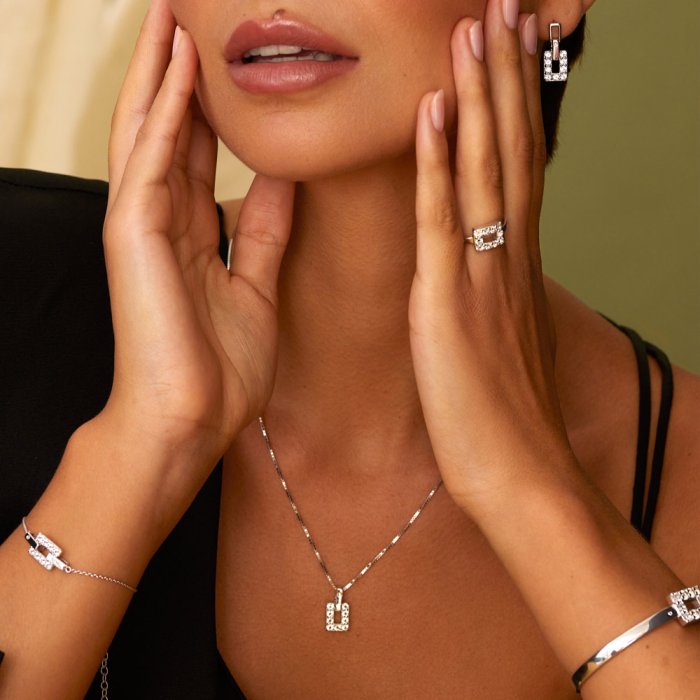 Stříbrný přívěsek Hot Diamonds Echo DP898