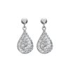 Stříbrné náušnice Hot Diamonds Glimmer DE735