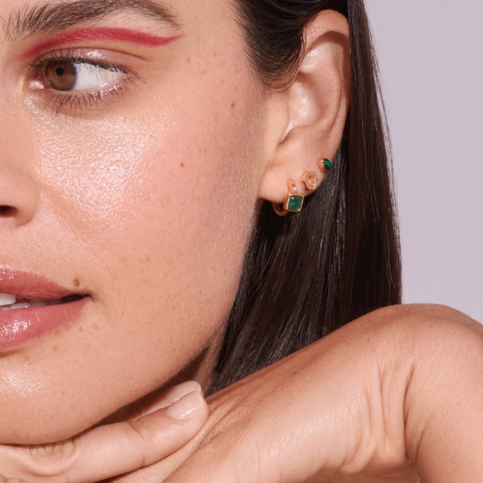 Stříbrné náušnice Hot Diamonds x Jac Jossa Hope DE756