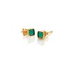 Stříbrné náušnice Hot Diamonds X Gemstones Square DE771