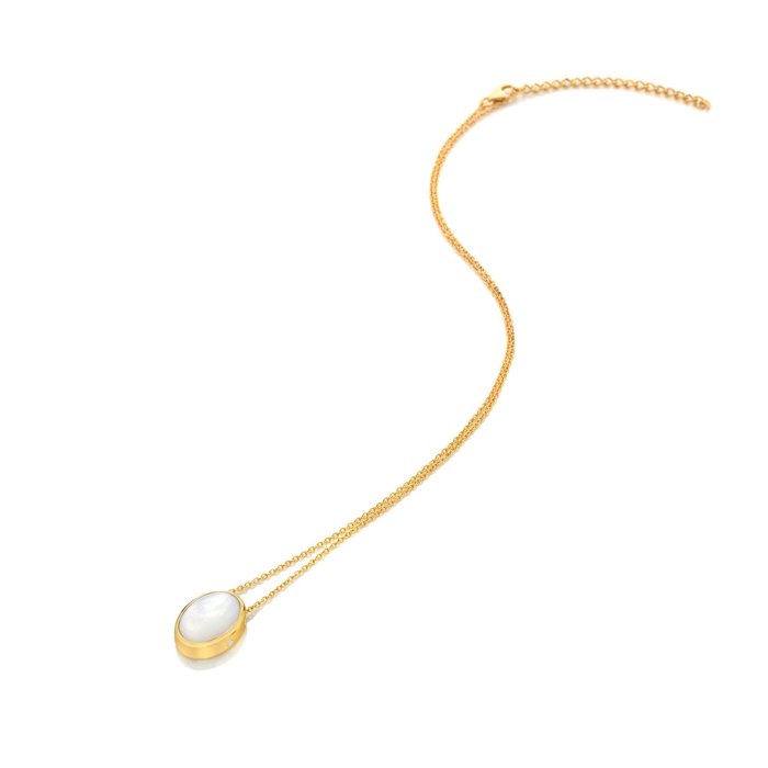 Stříbrný přívěsek Hot Diamonds X Gemstones Oval DN189