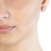 Stříbrné náušnice HOT DIAMONDS Emozioni Scintilla Rose Gold DE457
