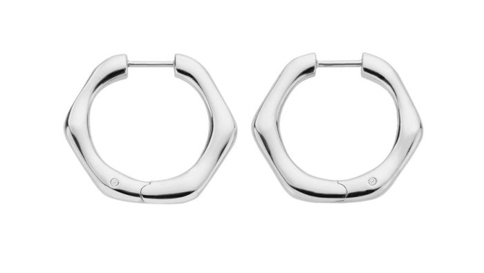 Stříbrné náušnice Hot Diamonds Huggies DE795