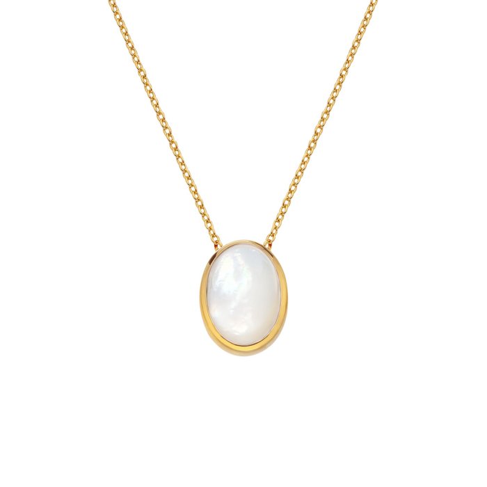 Stříbrný přívěsek Hot Diamonds X Gemstones Oval DN189