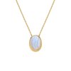 Stříbrný přívěsek Hot Diamonds X Gemstones Oval DN190