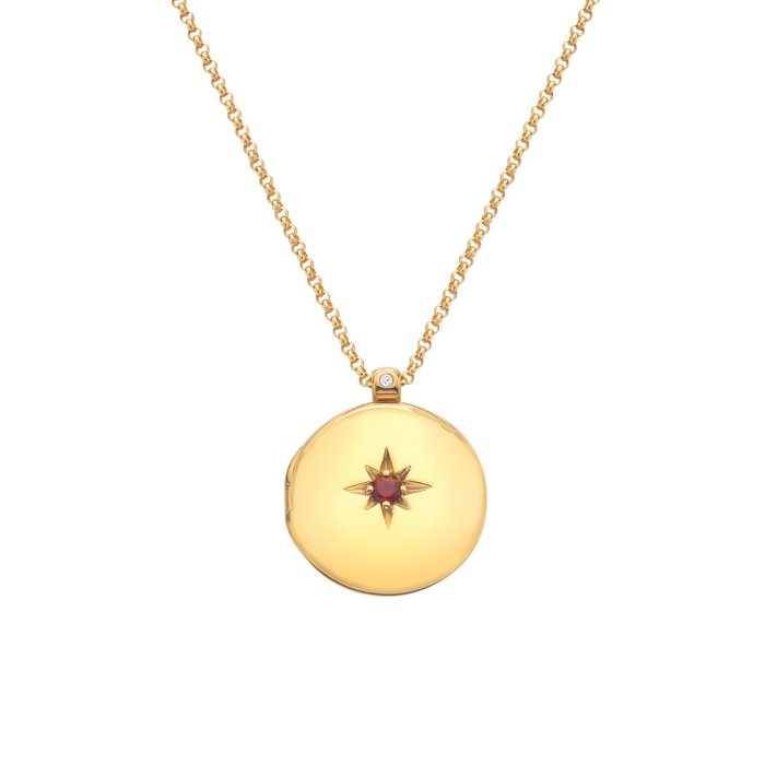 Stříbrný přívěsek Hot Diamonds X Gemstones Locket DP931