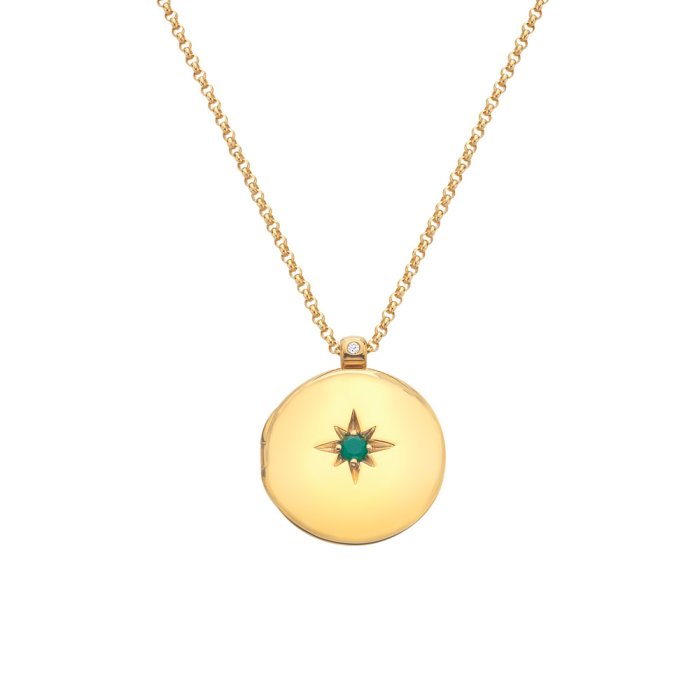 Stříbrný přívěsek Hot Diamonds X Gemstones Locket DP932