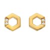 Stříbrné náušnice Hot Diamonds x Jac Jossa Hope DE756