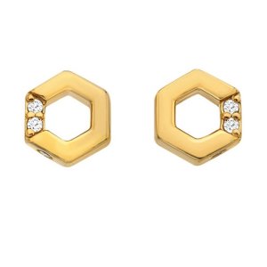 Stříbrné náušnice Hot Diamonds x Jac Jossa Hope DE756