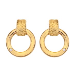 Stříbrné náušnice Hot Diamonds x Jac Jossa Hope DE677
