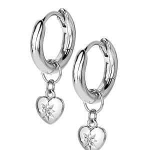 Stříbrné náušnice Hot Diamonds Most Loved DE718