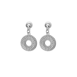 Stříbrné náušnice Hot Diamonds Forever DE723
