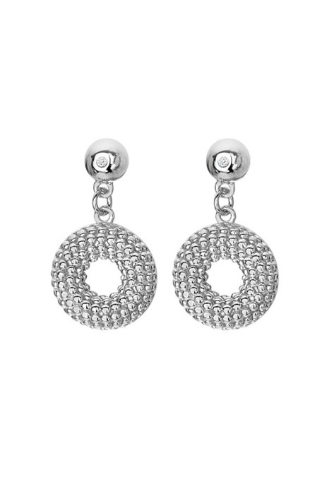 Stříbrné náušnice Hot Diamonds Forever DE723